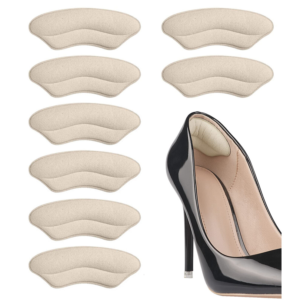 Riootlnm Heel Pads For Shoes That Are Too Big, Heel Inserts For Women, Heel Grips For Womens Shoes, Heel Protectors, Heel Cushion Liners For Blisters Loose Sh