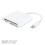 Προσαρμογέας ανάγνωσης καρτών μνήμης USB-C, USB3.0, λευκό 3