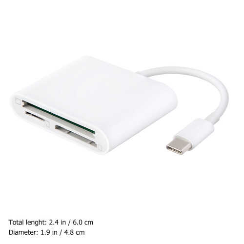 Προσαρμογέας ανάγνωσης USB τύπου C Προσαρμογέας κάρτας μνήμης Προσαρμογείς 2