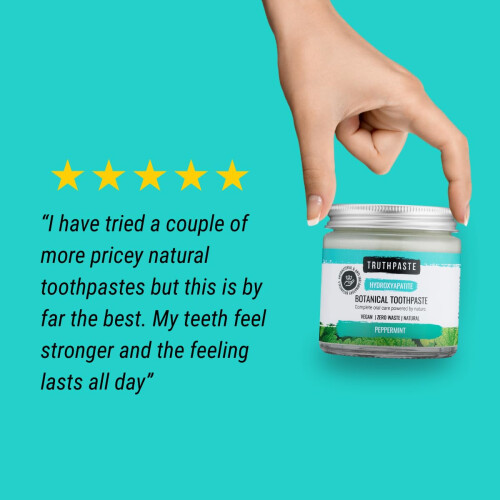 Truthpaste Hydroxyapatite Toothpaste (Peppermint) 2