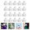 Gongc sports bottle replacement caps push pull 24 pcs 6