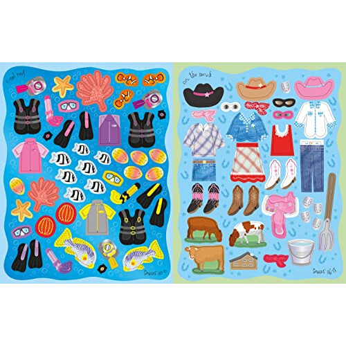 Sticker Dolly Dressing on Holiday 2