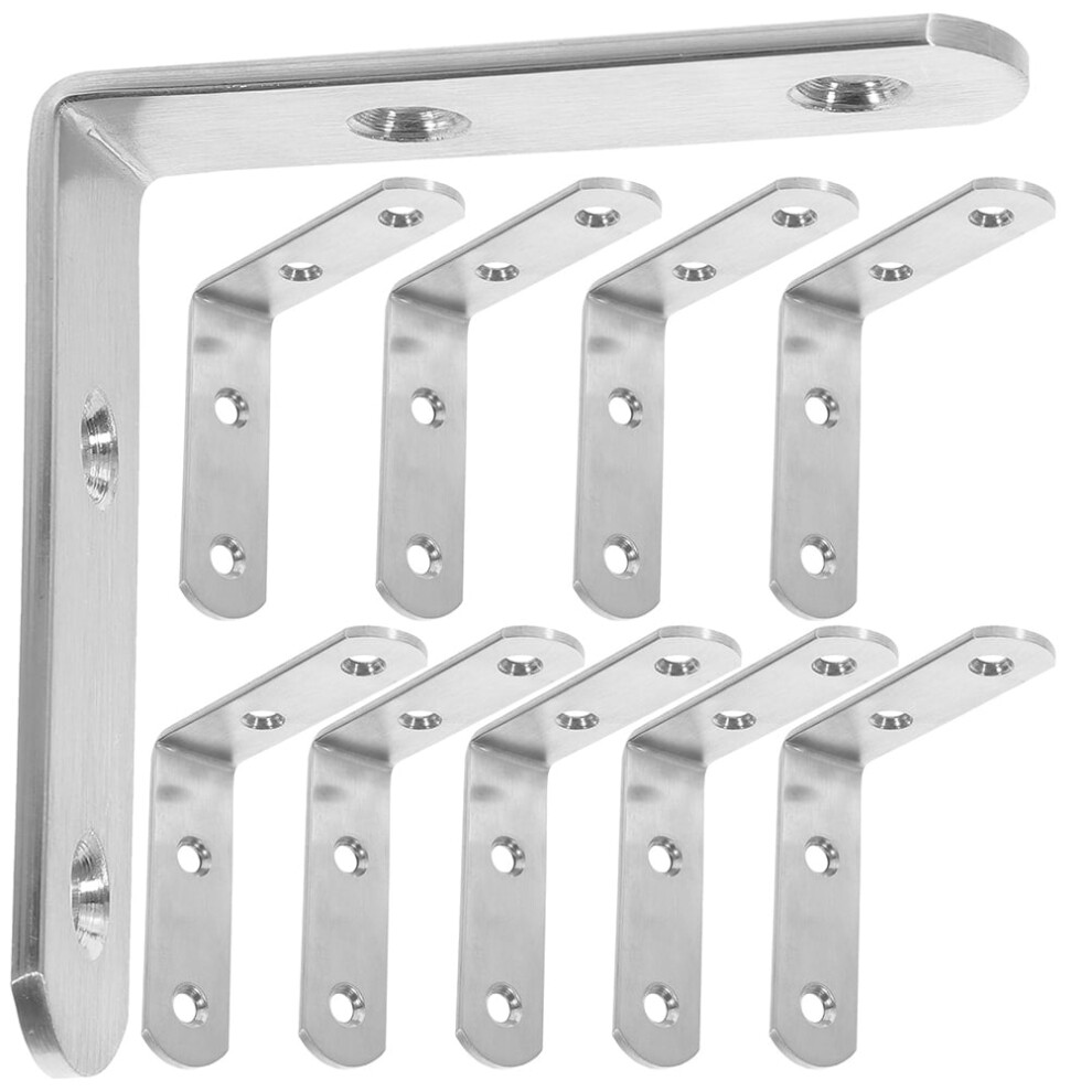 Frcolor Stainless Steel Cabinet Corner Braces 12 Pcs 913466974030