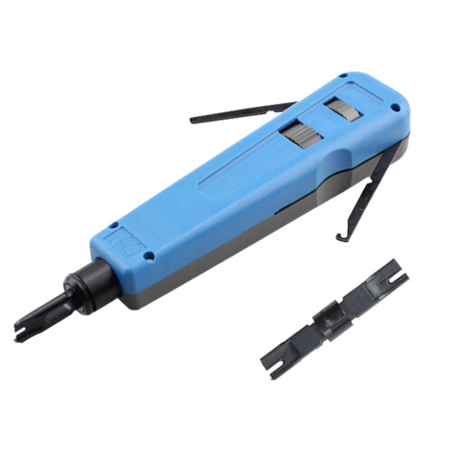 Network Wire Impact Punch-Down Tool Pliers Shape Adjustable Impact-Force 1Set 2
