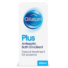 Oilatum Plus Antiseptic Emollient Bath Additive for Eczema and Dry Skin Conditions, Soothing and Hydrating Formula, Dermatologist