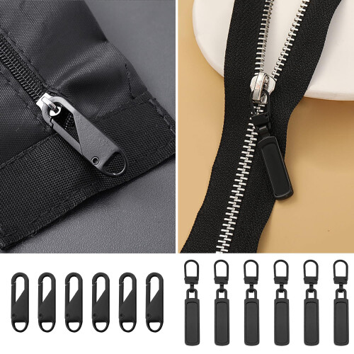 Eupneicu Zipper Puller [12 Pieces], Replacement Zipper Puller Tabs for Luggage, Jackets, Backpacks, Clothes 2