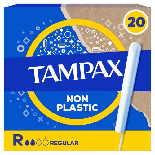 Tampax Super + Tampax Regular Tampons Bundle - 40 Count (20 of Each) 1