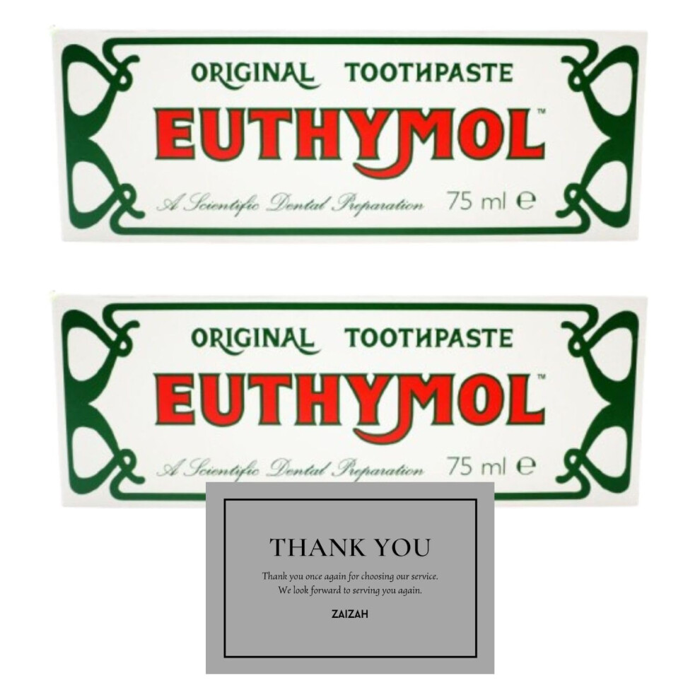 Photos - Toothpaste / Mouthwash Original Fluoride-Free Toothpaste 75ml Packs 2 - Natural Mint Flavor, Gentle Clean, Antibacterial Oral Care, Fresh Breath, C