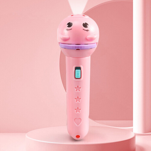 Lanterna de projeção infantil com luz LED suave 2