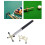 Pro Billiards Pool Bridge Stick with Bridge Head Pool Table Accessories 2Pcs Head 5