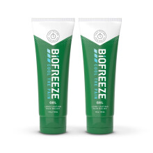 Biofreeze Gel, 118ml X 2, Cold Relief, Cooling Gel, Cold Therapy, Back Pain, Neck Pain, Muscle Pain Relief, Joint Pain, Long Lasti