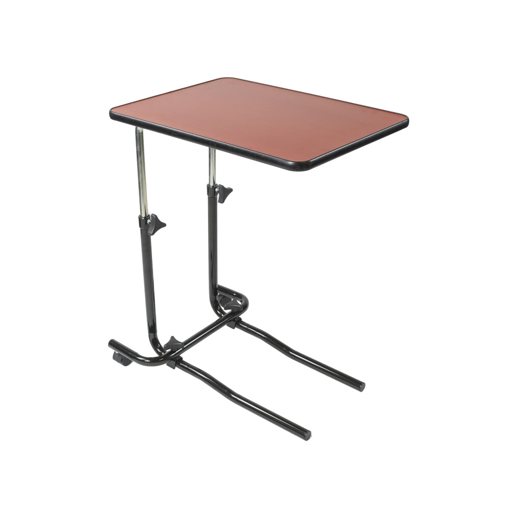 Nrs Healthcare M01278 Overbed And Chair Table - Divan Style, Tilting And Adjustable