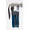 Drive Devilbiss Height Adjustable Folding Walking Stick with Gel Grip, Blue (Pack of 1) 1
