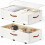 6" Rolling Under-Bed Storage Bins (2-Pack), Clear Lid, for Shoes/Sweaters – Grey, compatible with standard bed frames 7
