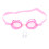 Óculos de Natação Infantil Rosa - 1 Conjunto (15,9 x 5,5 x 2 polegadas) 4