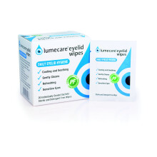 Lumecare Eyelid Wipes 1 pack 20 wipes