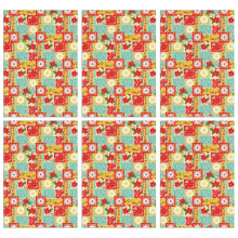 2er-Set Küchenhandtücher mit Pioneer-Blumenmuster, lustiges Mikrofaser-Geschirrtuchset, 45,7 x 66 cm (18 x 26 Zoll)