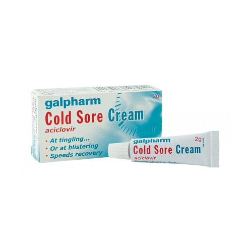 Galpharm Cold Sore Cream 2g x 3 Packs 2