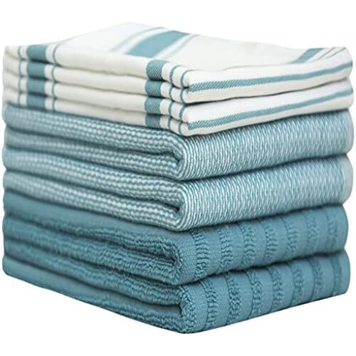 Toalhas de Cozinha Premium 20x28 polegadas - Pacote com 6 1