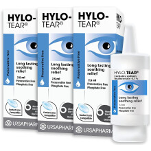 Hylo-Tear Long Lasting Eye Drops 7.5ml x 3 TRIPLE PACK