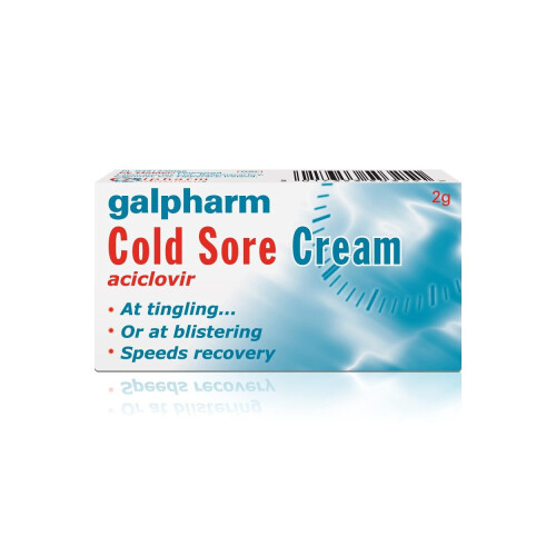Galpharm Cold Sore Cream 2g x 3 Packs 1