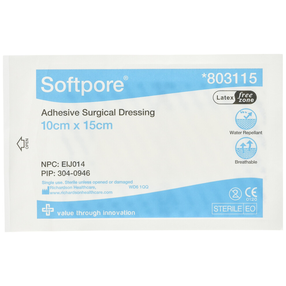 Softpore 803115 Dressing 10 X 15 (Pack Of 50)