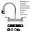 RV Faucet Replacement with 360 Rotatable Sprayer 8