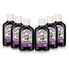 Califig Syrup of Figs | Six pack | Natural Digestive Aid | Vegan | With Fig Extract | Helps Maintain Regularity | 6 X 100 ml