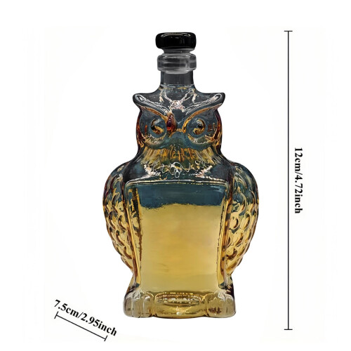 Καράφα Ουίσκι Owl – Βοροπυριτικό Γυαλί, 750ml 2