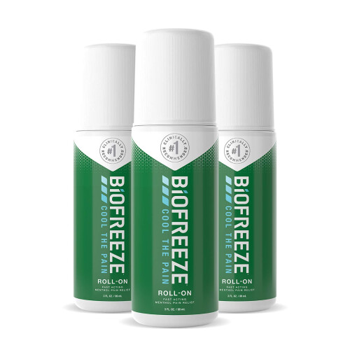 Biofreeze Roll On 89ml - PACK OF 3