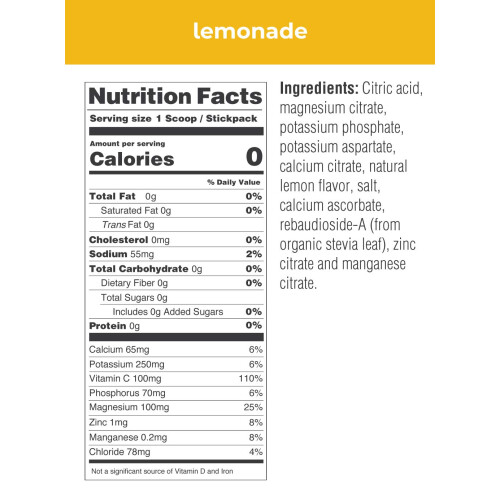 Ultima Replenisher Electrolytes, Lemonade 70 Grams 1