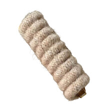 Elásticos de cabelo tipo fio de telefone reto, pacote com 2 unidades, macios e flexíveis para mulheres – elásticos, suaves com os cabelos, não