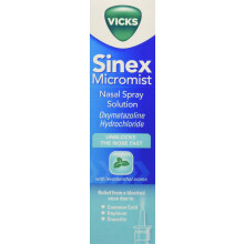 Vicks Sinex Micromist Aqueous Nasal Spray, 15 ml (Pack of 8)