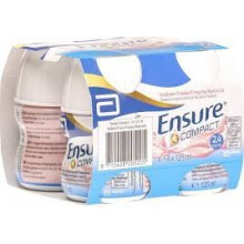 Ensure Compact Strawberry - 4 x 125ml