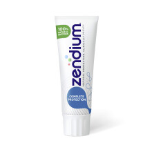 Zendium Complete Protection Toothpaste 75ml - contains natural antibacterial enzymes and proteins - natural protection against cau