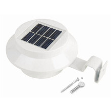 Lampada da esterno a LED ad energia solare per grondaie, giardino, cortile, muri, recinzioni e vialetti.