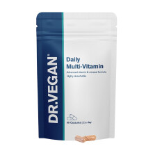 DR.VEGAN Daily Multi-Vitamin | Vegan Multivitamin | Energy, Hair, Skin, Nails, Mental Performance, Immune Health | 60 Capsules | T