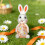 Easter Bunny Desktop Decor Holiday Gift 2