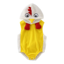 Boys Girls Chicken Animal Winter Hooded Romper Bodysuits Clothes Funny Cute Jumpsuit Clothes