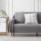 Light Grey Throw Blanket 50 x90 Inches Throw Textured Solid Soft Sofa Throw Bed Runner Couch Cover Knitted Decorative Blanket Bed Runner 2