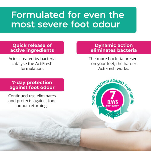PEDITECH Acti Fresh Foot Odour Spray - 100ml 2