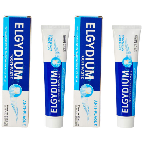 Elgydium Elgydium Anti-Plaque Toothpaste 2 x 75ml