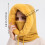 Γυναικεία καπέλα Slouchy Fleece Beanie με κασκόλ, μάσκα, κορδόνι, χειμωνιάτικο ζεστό καπέλο 4