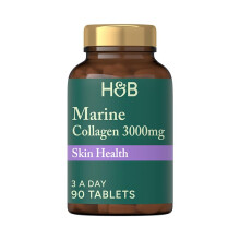Holland and Barrett Marine Collagen with Vitamin C 3000mg 90 Tablets