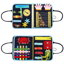 Fidget Blanket for Elderly, Dementia Alzheimers Products, Sensory Blanket Memory Loss Fidget Toys, Autistic Activities Pad, Anxiet