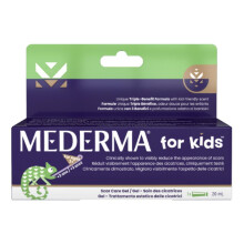 Mederma for Kids – Scar Care Cream – Goes on Purple, Rubs in Clear – Kid-Friendly Scent - 20 ml (Pack of 1)