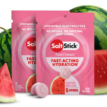 SaltStick Fastchews, Electrolyte Replacement Tablets for Rehydration, Exercise Recovery, Youth & Adult Athletes, Hiking & Sports R