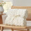 Waffle Throw Blanket King Size Ivory 108x90 in 3