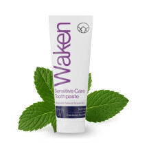 Waken Sensitive Care Toothpaste – SLS Free with Chamomile & Calendula Extracts, Suitable for Those with Sensitive Teeth, Gentle Fl