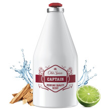 Old Spice Captain After Shave Lotion for Men 100ml with Perfume Quality Scent, Refreshing Lotion for Face and Neck to Cool and Inv